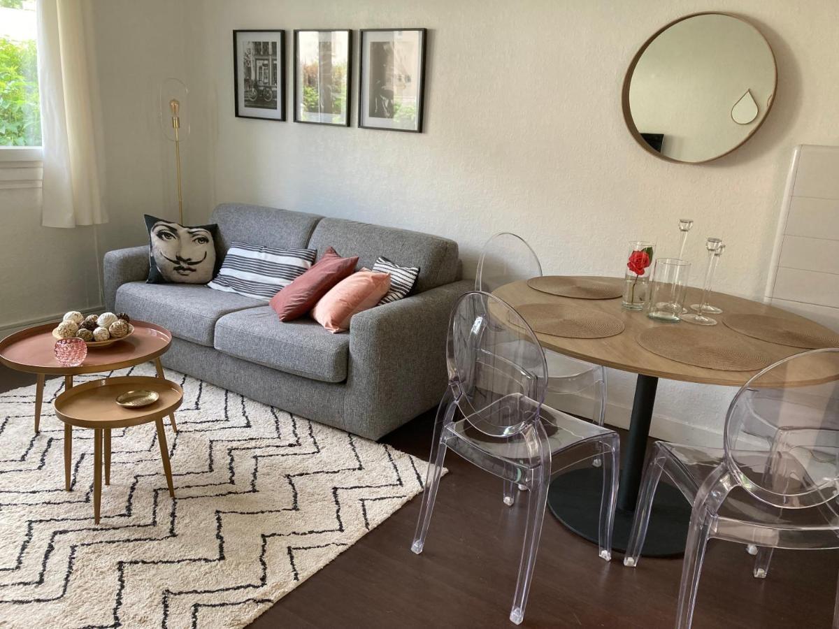 50 M2 T2 Au Calme, Lumineux, Confortable, Cosy, Climatise, Privatif Avec Parking Gratuit Et Terrasse Toulouse Kültér fotó